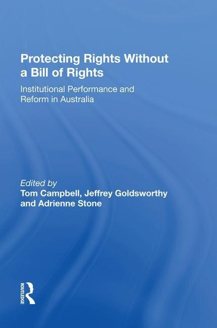 Couverture_Protecting Rights Without A Bill Of Rights