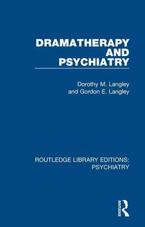 Front cover_Dramatherapy And Psychiatry