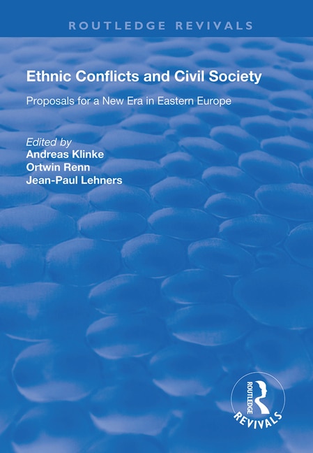 Couverture_Ethnic Conflicts And Civil Society