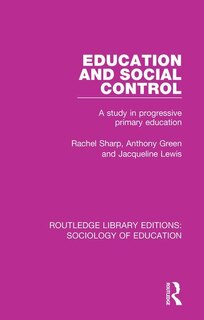 Front cover_Education And Social Control