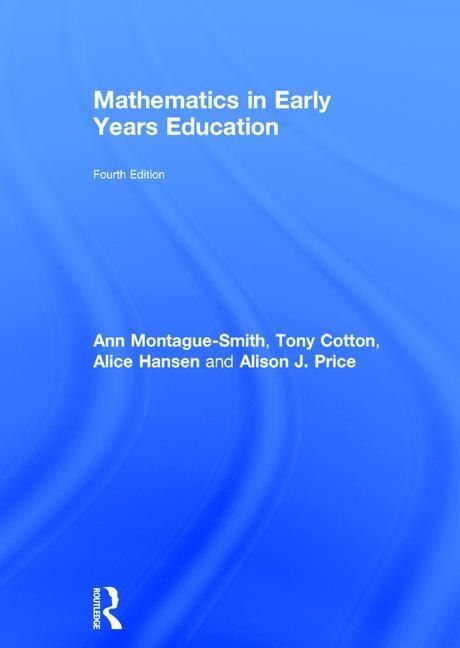 Couverture_Mathematics In Early Years Education