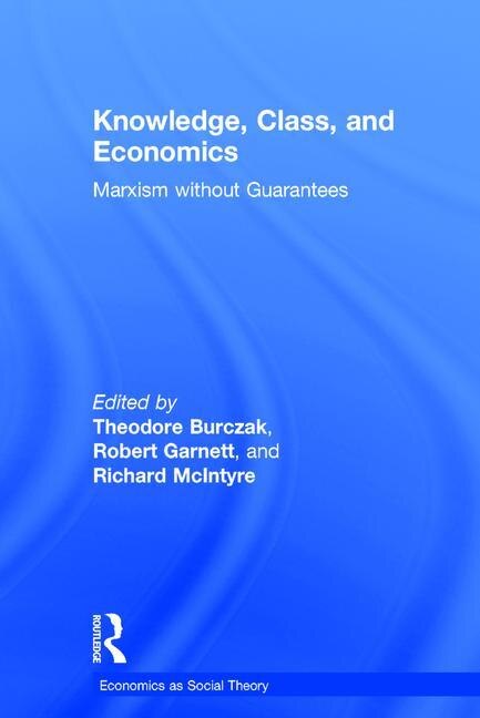 Couverture_Knowledge, Class, And Economics