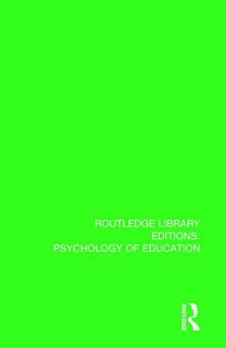 Front cover_Learning Theory And Behaviour Modification