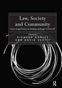 Front cover_Law, Society And Community