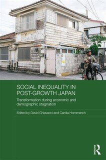 Couverture_Social Inequality In Post-growth Japan