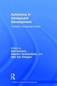 Front cover_Autonomy In Adolescent Development