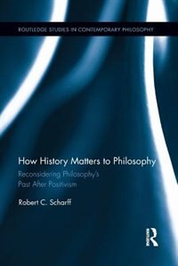 Front cover_How History Matters To Philosophy