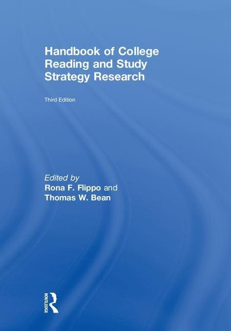 Couverture_Handbook Of College Reading And Study Strategy Research