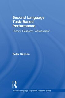 Couverture_Second Language Task-Based Performance