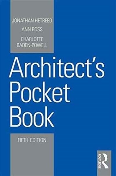 Front cover_Architect's Pocket Book