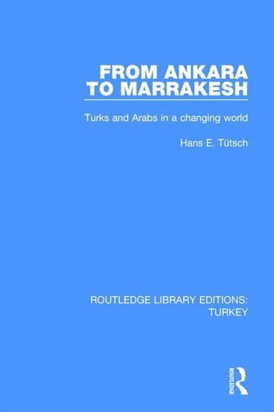 Front cover_From Ankara to Marakesh