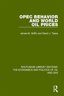 Front cover_Opec Behaviour And World Oil Prices