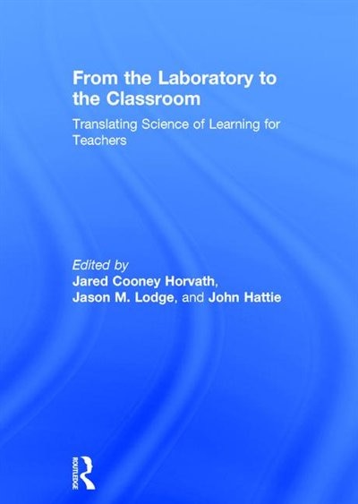 Front cover_From The Laboratory To The Classroom