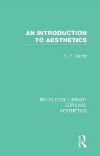 Front cover_An Introduction To Aesthetics