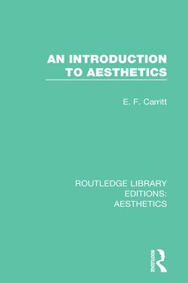 Couverture_An Introduction To Aesthetics