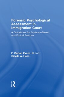 Couverture_Forensic Psychological Assessment In Immigration Court