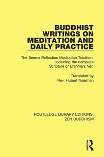 Front cover_Buddhist Writings on Meditation and Daily Practice