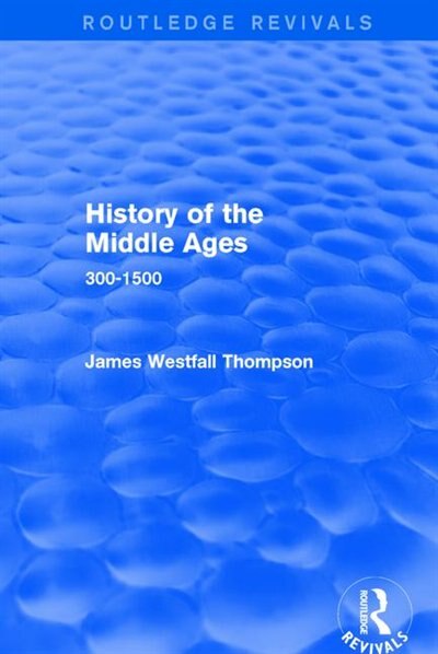 Front cover_History of the Middle Ages