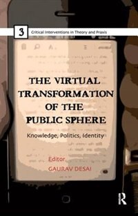 Front cover_The Virtual Transformation Of The Public Sphere
