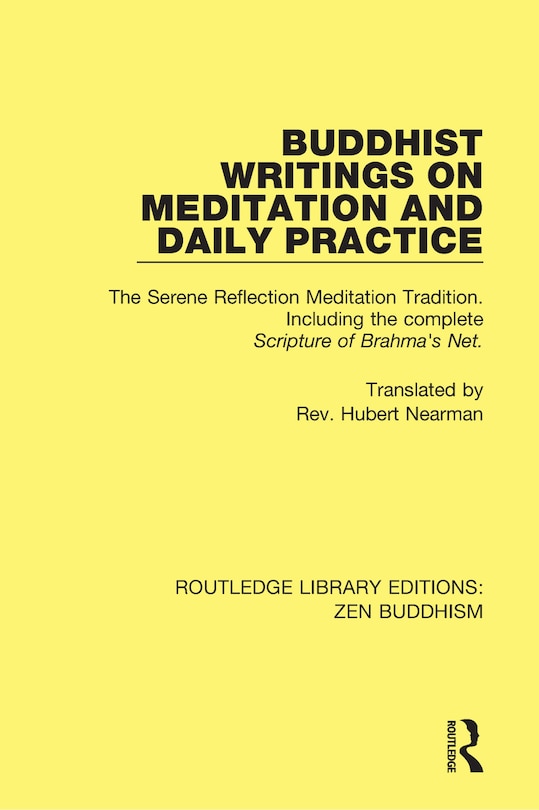 Front cover_Buddhist Writings on Meditation and Daily Practice