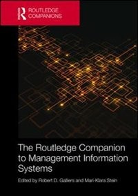 Couverture_The Routledge Companion To Management Information Systems