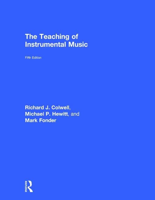 Front cover_The Teaching Of Instrumental Music