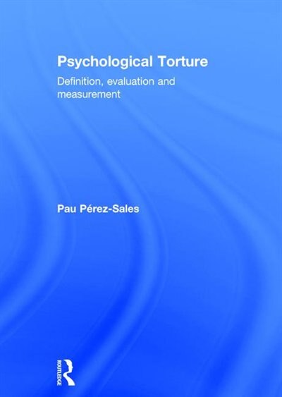 Front cover_Psychological Torture