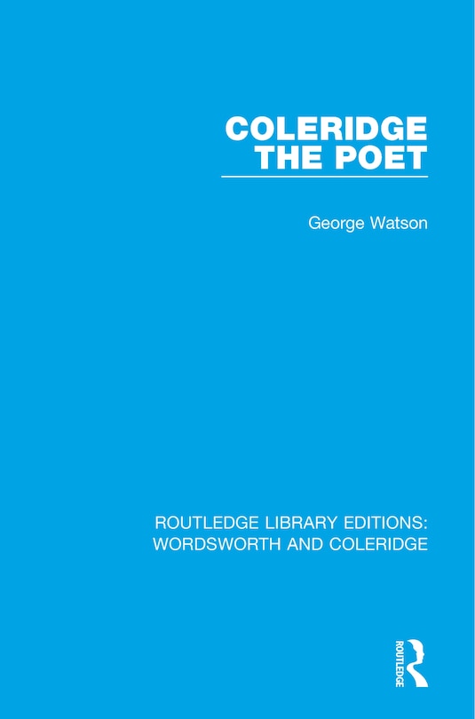 Couverture_Coleridge The Poet