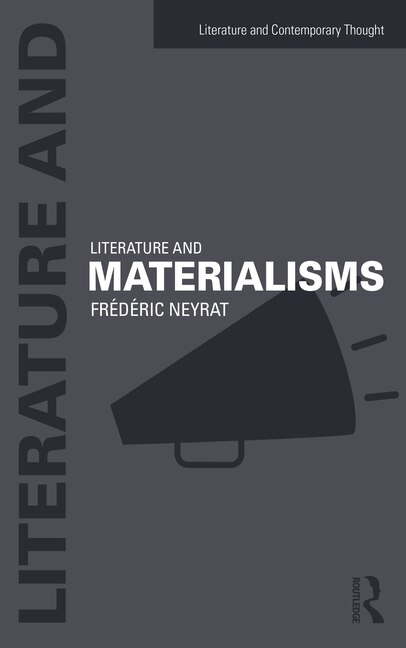 Front cover_Literature And Materialisms