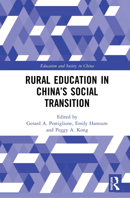 Front cover_Rural Education In China's Social Transition