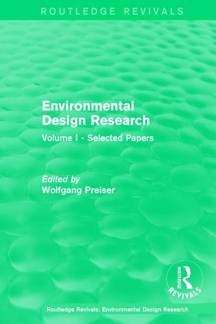 Front cover_Environmental Design Research