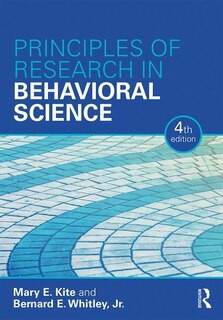 Front cover_Principles of Research in Behavioral Science