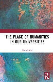 Couverture_The Place of Humanities in Our Universities