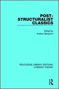 Front cover_Post-structuralist Classics