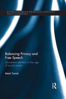 Couverture_Balancing Privacy And Free Speech