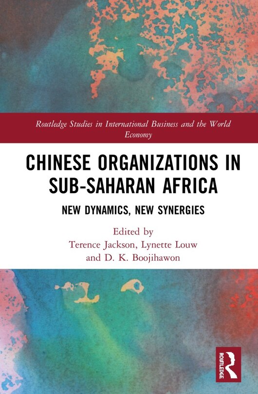 Couverture_Chinese Organizations In Sub-saharan Africa