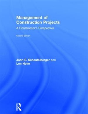 Front cover_Management Of Construction Projects