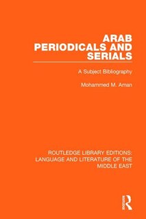 Front cover_Arab Periodicals And Serials
