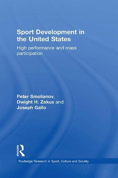 Front cover_Sport Development In The United States