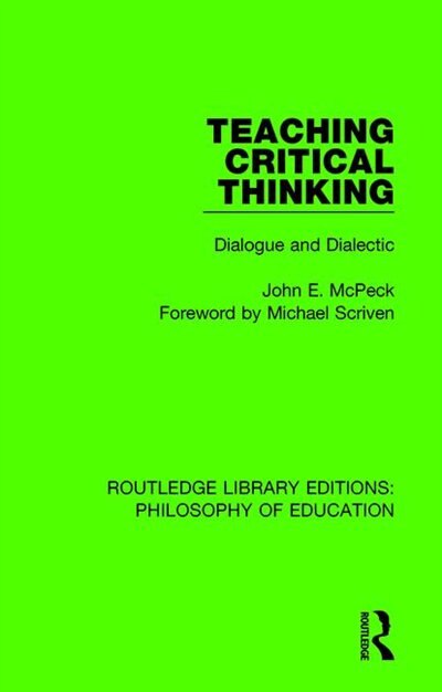 Couverture_Teaching Critical Thinking