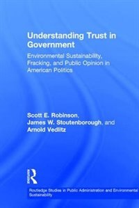 Front cover_Understanding Trust In Government
