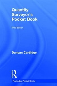 Front cover_Quantity Surveyor's Pocket Book