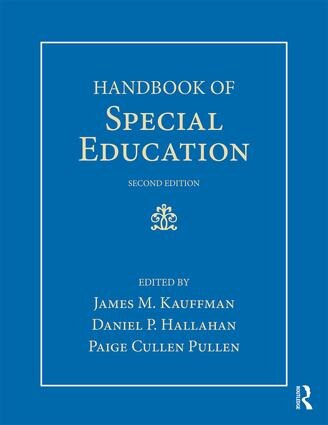 Front cover_Handbook Of Special Education