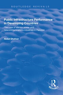 Front cover_Public Infrastructure Performance In Developing Countries