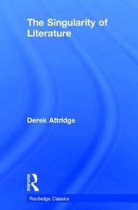 Couverture_Singularity of Literature