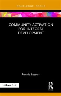 Front cover_Community Activation For Integral Development