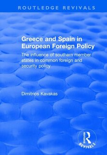 Front cover_Greece and Spain in European Foreign Policy