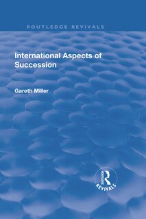 Front cover_International Aspects Of Succession