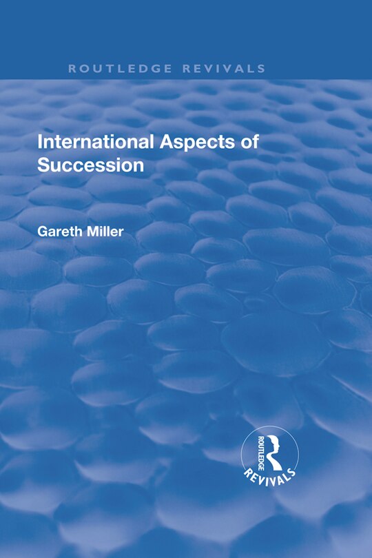 Front cover_International Aspects Of Succession