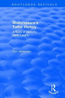 Front cover_Shakespeare's Tudor History